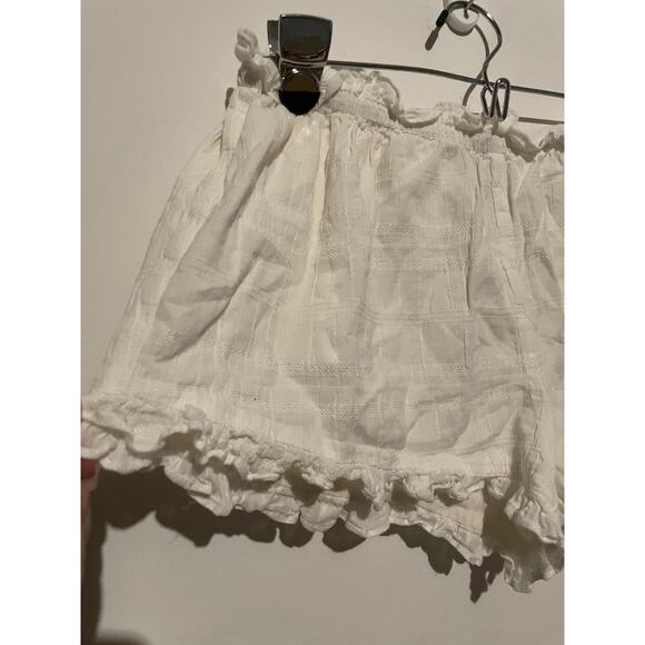 LOBA Revolve Bloomer Shorts Lace At Top And Bottom Size Medium Cotton $120 - Picture 4 of 6